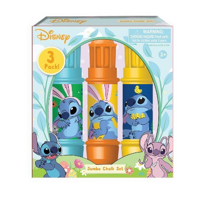 Disney Jumbo Chalk Set Stitch - 3pk