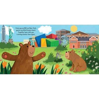 I Love You as Big as New York - by Rose Rossner (Board Book)