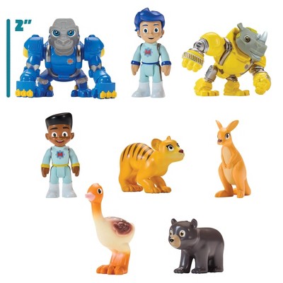 Team Mekbots Animal Rescue 8pk Adventure Playset