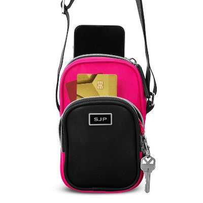 Sarah Jessica Parker Crossbody Phone Bag - Candy/Black