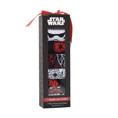 Men's Star Wars Cozy Socks - Red 6-12