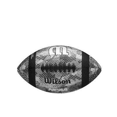 Wilson NCAA Statement Jr Football - Black/Gray