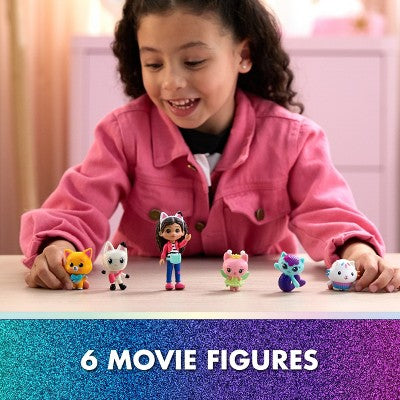 Gabby's Dollhouse: The Movie, Cat-Venture Crew Pack Figures & Accessories Set