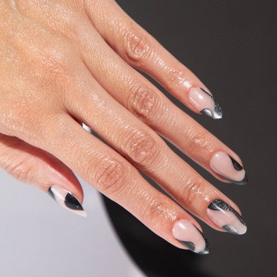 Chillhouse Chill Tips Fake Nails - Design Studio - Midnight Magic - 24ct