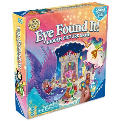 Eye Found It! Fantasy Unicorns And Dragons Hidden Picture Board Games Board Games