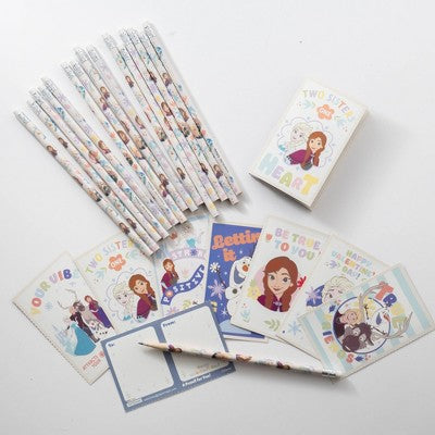 Disney Paper Magic 16ct Frozen Pencils Valentine's Day Exchange Cards