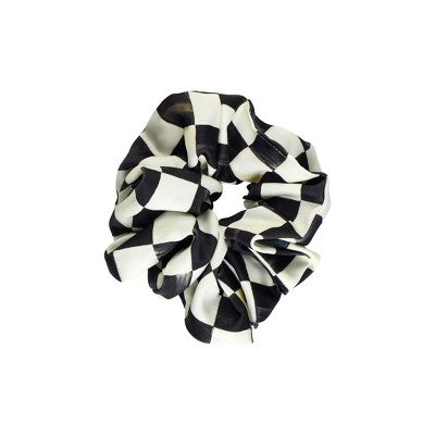 Goody x MacKenzie Childs Satin Scrunchie - Pink - 2ct: Hair Styling, Travel Size, Elastic, All Hair Types