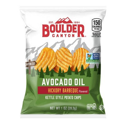Boulder Canyon Kettle Style Potato Chips Variety Pack - 18oz/18ct