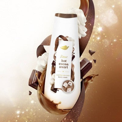 Dove Beauty Limited Edition Holiday Treat Body Wash - Hot Cocoa Swirl - 20 fl oz