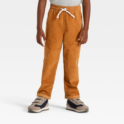 Toddler Boys' Corduroy Pants - Cat & Jack Tan 12M