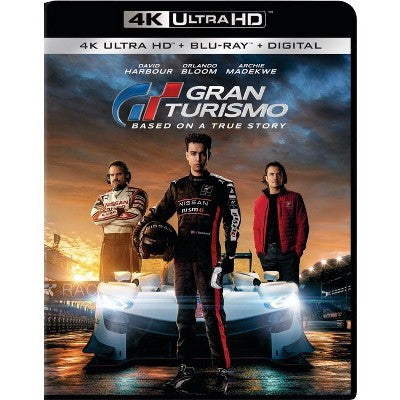 Gran Turismo (4K/UHD + Blu-ray + Digital) *ADD 3 TO YOUR CART & 1 IS FREE!*