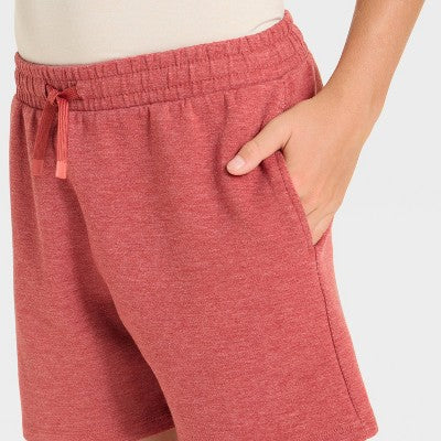Boys' Mesh Spacer Shorts - All In Motion Dark Red M