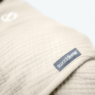 SwaddleMe by Ingenuity Original Muslin Baby Swaddle 0-3 Months - Cream