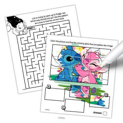 Disney Stitch Easter Imagine Ink Book
