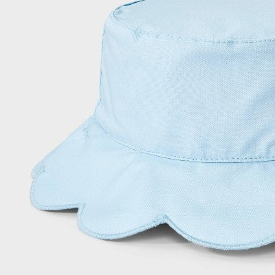Toddler Girls' Floral Scallop Reversible Bucket Hat - Cat & Jack 2T-5T