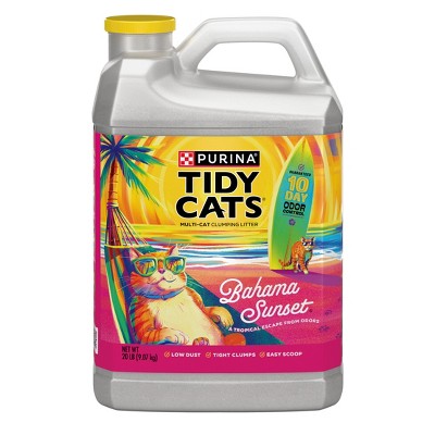 Tidy Cats Bahama Sunset Clumping Scented Low Dust Cat Litter - 20lbs (LOCAL PICKUP ONLY)