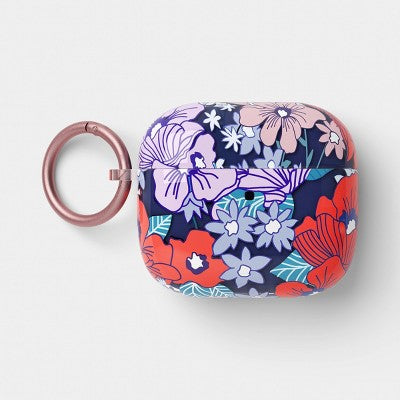 AirPods (3rd Generation) Case with Clip - heyday Poppy Flowers