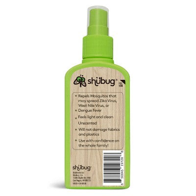 Shubug Active Insect Repellent Pump Personal Bug Spray 4oz