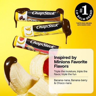 Chapstick Minions Variety Pack Lip Balms - 3ct