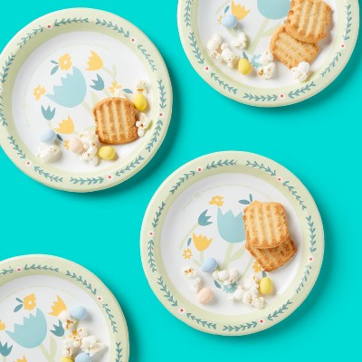 Disposable Plates - Spring Floral - 44ct - 8.5" - up&up