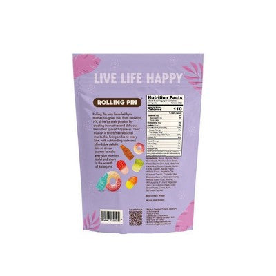 Rolling Pin Chewy & Fizzy Gummy Swedish Candy - 5.2oz