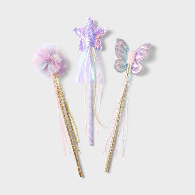 Pretend Play Wand 3pk - Gigglescape
