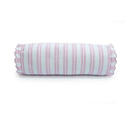 Lumbar Bolster Pillow Pink Stripe (LOCAL PICKUP ONLY)