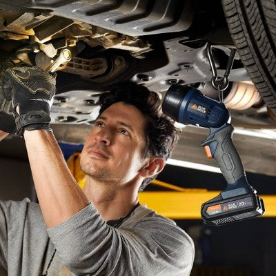 Blue Ridge Tools Drill Combo Kit: 20V Lithium Ion, Driver Drill with Light, 1.5 Amps, 2 Batteries Included