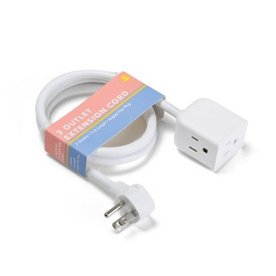 Merkury Innovations 3' Charger Extension Cord