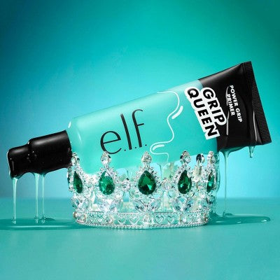 e.l.f. Jumbo Power Grip Primer - 2.5 fl oz: Dewy Finish, Paraben-Free, Vegan, Gel Formula