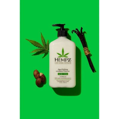 Hempz Age Defying Herbal Body Moisturizer Vanilla Musk - 17 fl oz