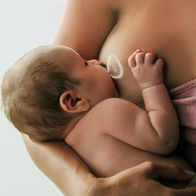 Munchkin Flow Nipple Shield + With See-Thru Channel to Watch Milk Flow 24mm