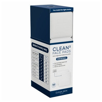 Clean Skin Club Clean Face Pads - 60ct