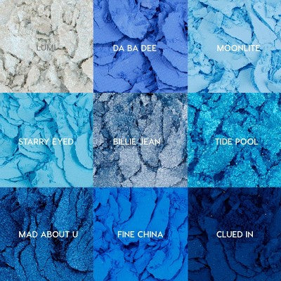 ColourPop 9-Pan Eyeshadow Palette - Blue Moon - 0.3oz