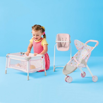 Baby Doll Nursery Bundle for 14" - 16" Dolls - Gigglescape