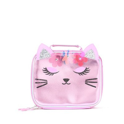 Locker Club Backpack Set with Lunch Box and Headphones - Cat