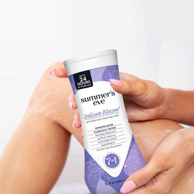 Summer's Eve Delicate Blossom Feminine Cleansing Wash - 15 fl oz