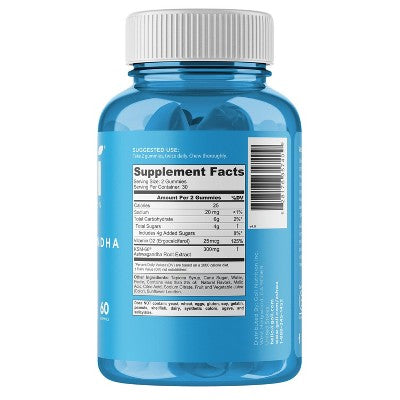 Goli Nutrition Ashwagandha Dietary Supplement Vegan Gummies - 60ct