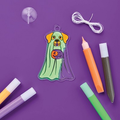 6ct Halloween Characters Suncatchers Craft Kit - Mondo Llama