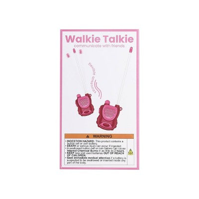 Vivitar Mini Walkie Talkie - Pink