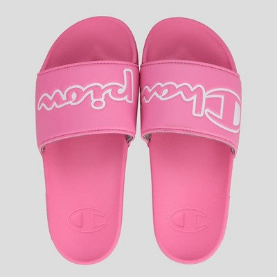 Champion Women's IPO Squish Slide Sandals - Pink 6