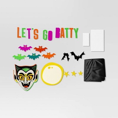 19ct Bats Door Decor and Party Wall Decals Kit - Hyde and EEK! Boutique