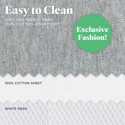 Baby Delight Beside Me Dreamer Bassinet & Bedside Sleeper - Soft Heathered Gray (LOCAL PICKUP ONLY)