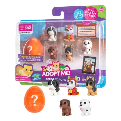 Adopt Me Perfect Pups Mini Figure Set with Mystery Pet - 6pk