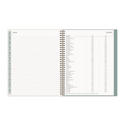 Morris & Co. 8.5"x11" by Blue Sky 2026 Weekly/Monthly Wirebound Planner Printed Strawberry Thief