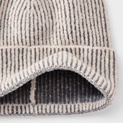 Plaited Cuffed Beanie - Universal Thread Gray