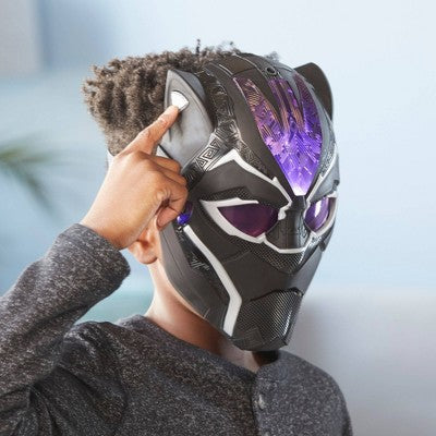 Marvel Avengers Black Panther Vibranium Power FX Mask