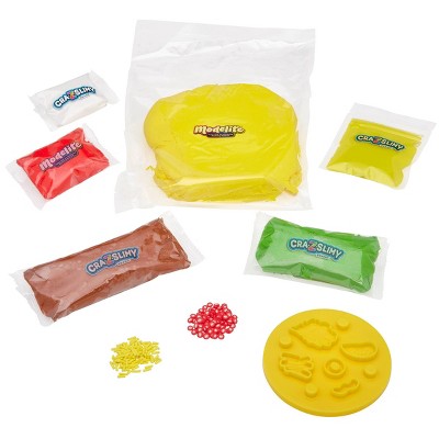 Cra-Z-Slimy Taco Slimes and Putties: 8-Piece Set, Includes Brown, Green, Orange, Red, Focuses on Creativity