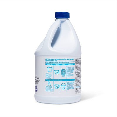 EPA Regular Bleach with Fabric Protection - 81 fl oz - up&up