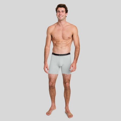 Jockey Generation Men's 3pk Infinity Cool Boxer Briefs - Black/Gray S: Tagless, Moisture Wicking, Quick Drying